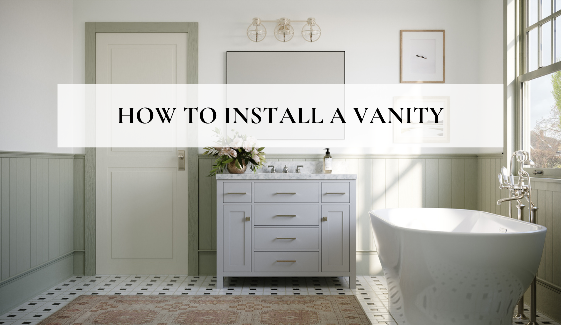 How To Install A Vanity