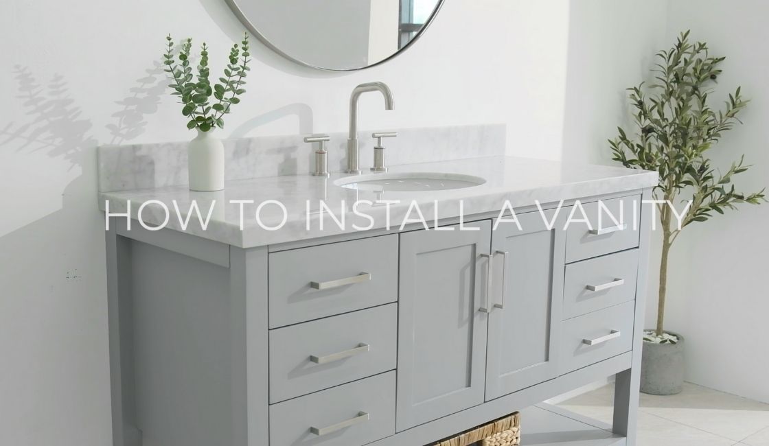 How To Install A Vanity